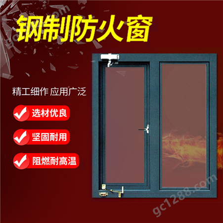 钢制防火窗 阻燃耐火特种窗 建筑外墙工程专用 荣天金属