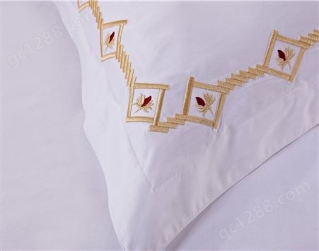 专业生产高档宾馆四件套布草 酒店纯棉贡缎套件 简约长绒棉床上用品
