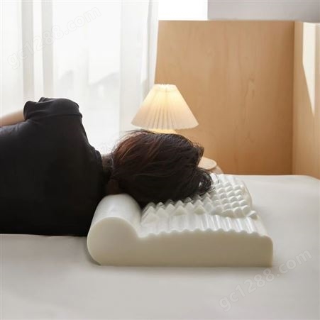 专业批发宾馆乳胶高枕 加厚加高天然橡胶枕芯 护颈椎男士单人枕头