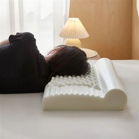 专业批发宾馆乳胶高枕 加厚加高天然橡胶枕芯 护颈椎男士单人枕头