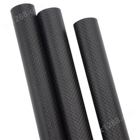 高标碳纤维管 非标尺寸碳纤维管材 高强度实心