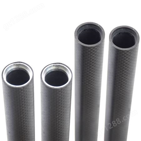 高标碳纤维管 非标尺寸碳纤维管材 高强度实心